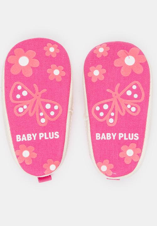 Pop Candy - Girls Bow Pumps Dark Pink