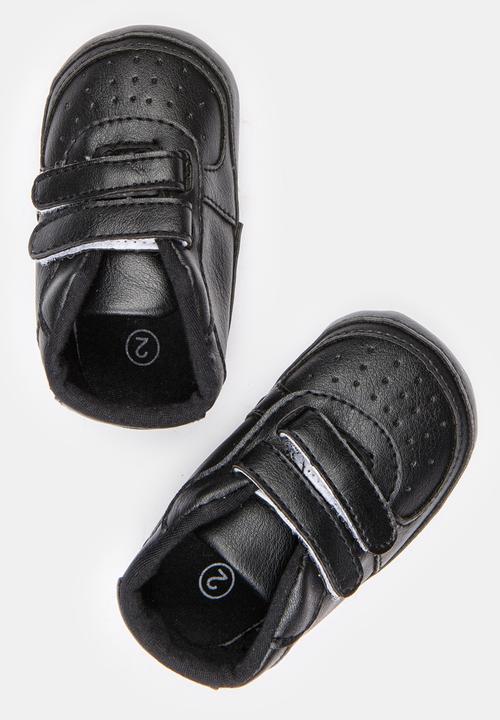 Pop Candy - Boys PU Sneaker Black