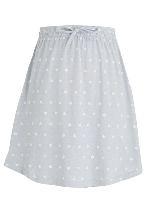 Rebel Republic - Knee Length Printed Knit Skirt Grey