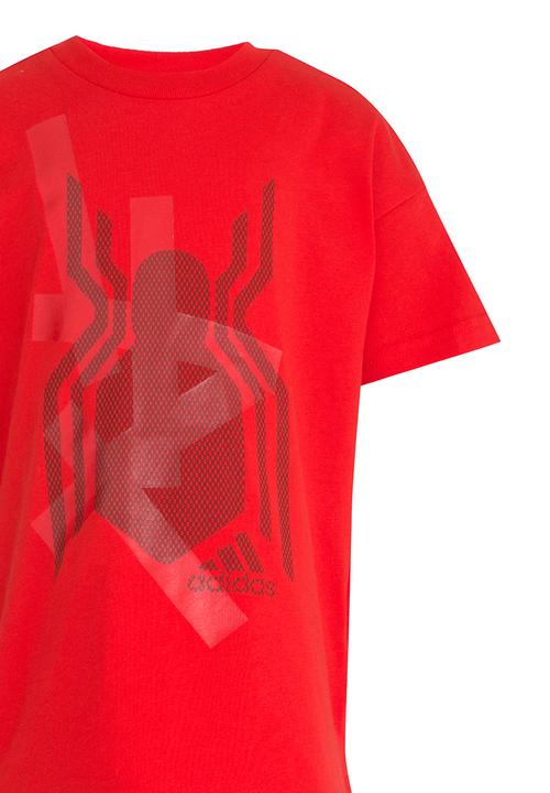 adidas Performance - Marvel Spider Man Graphic Tee Red