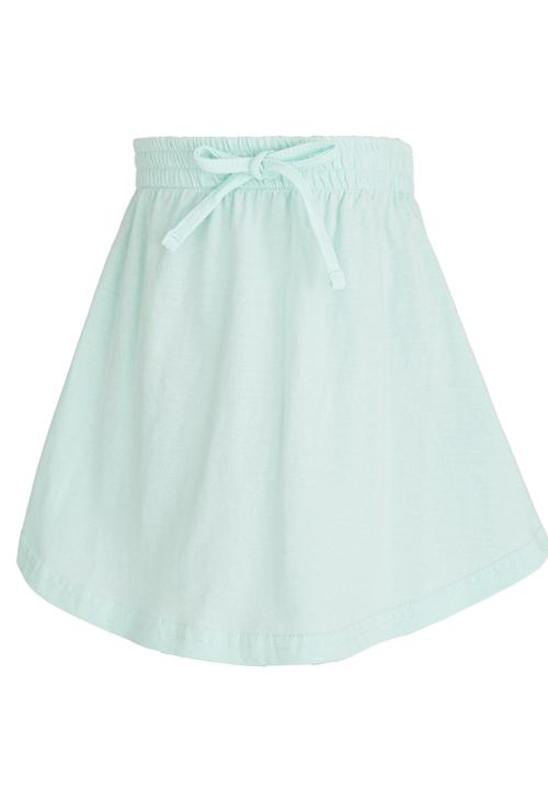 See-Saw - Knee Length Printed Knit Skirt Green