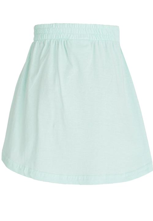 See-Saw - Knee Length Printed Knit Skirt Green