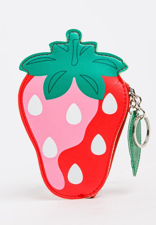 Pop Candy - Girls Strawberry Purse Red