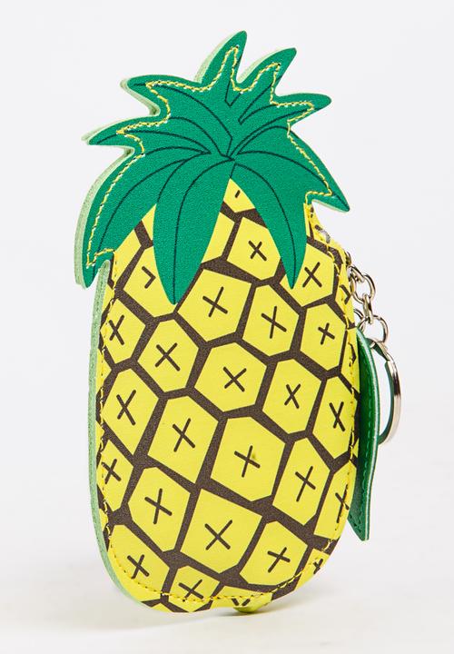 Pop Candy - Girls Pineapple  Purse Yellow