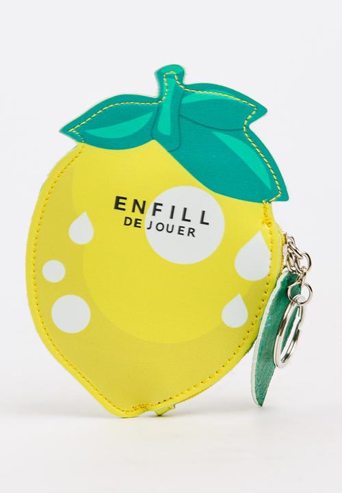 Pop Candy - Girls Lemon Purse Yellow