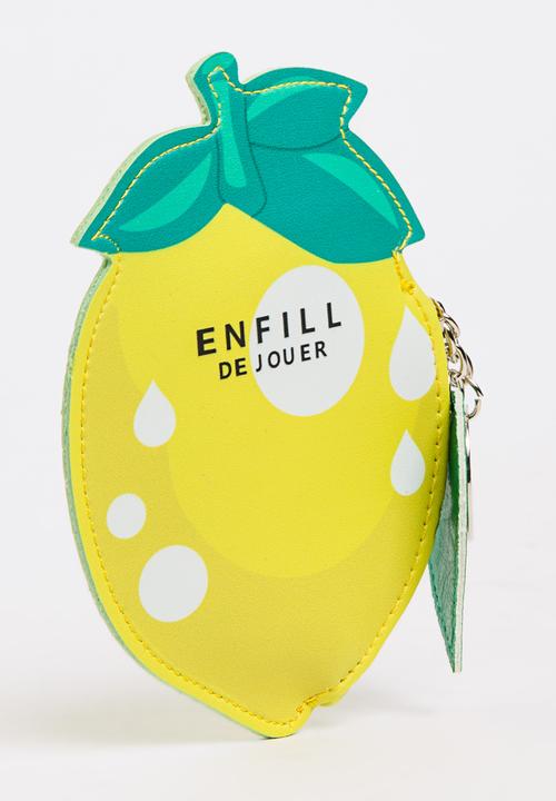 Pop Candy - Girls Lemon Purse Yellow