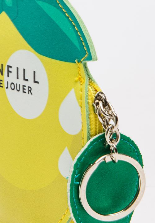 Pop Candy - Girls Lemon Purse Yellow