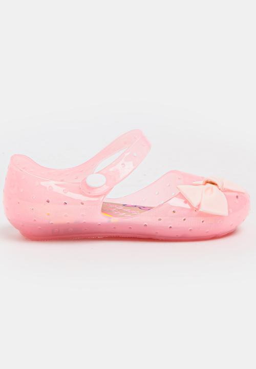 Pop Candy - Girls Jelly Pumps Mid Pink