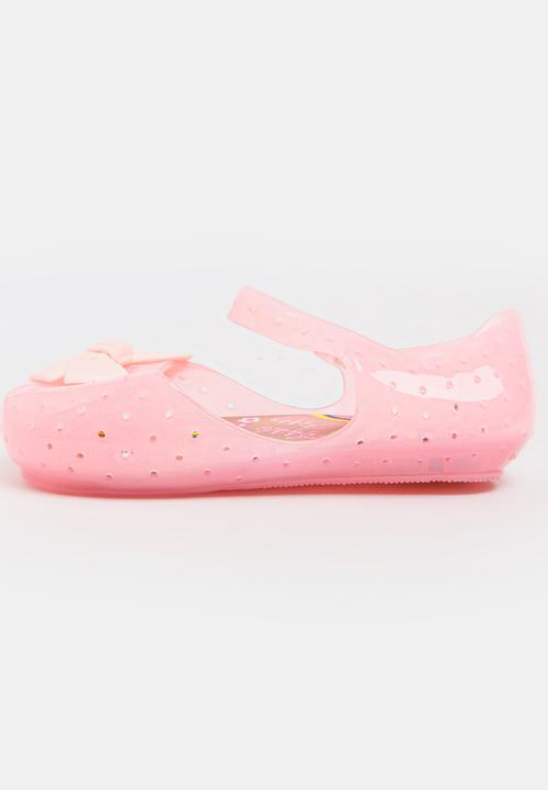 Pop Candy - Girls Jelly Pumps Mid Pink