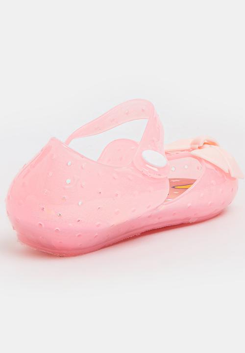 Pop Candy - Girls Jelly Pumps Mid Pink