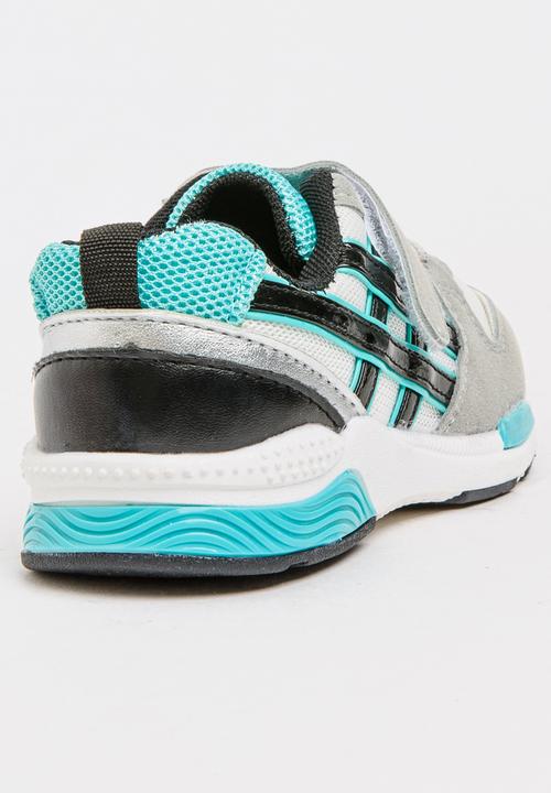 Pop Candy - Boys PU Suede Sneakers Grey