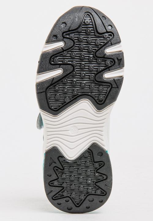 Pop Candy - Boys PU Suede Sneakers Grey