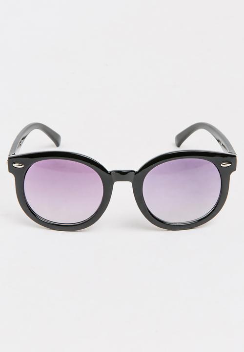 Pop Candy - Girls Plastic Sunglasses Black