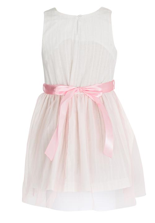 See-Saw - Mesh Overlay Dress Multi-colour