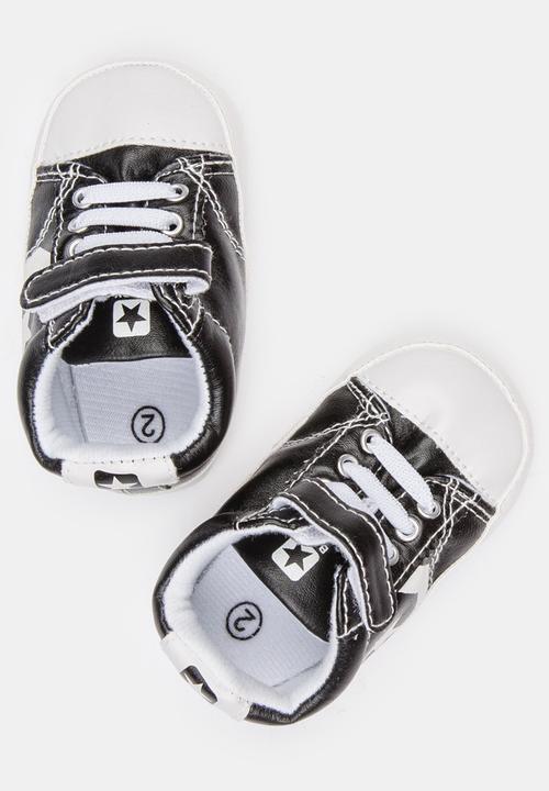 Pop Candy - Boys Star Sneakers Black