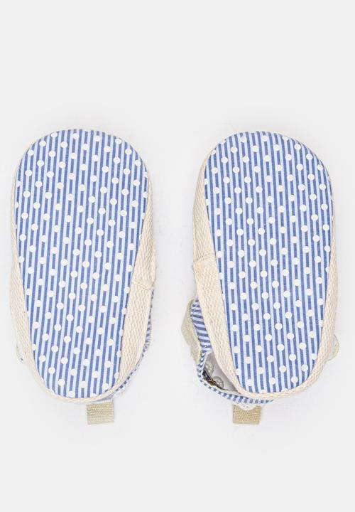 Pop Candy - Girls Stripe Espadrille Blue