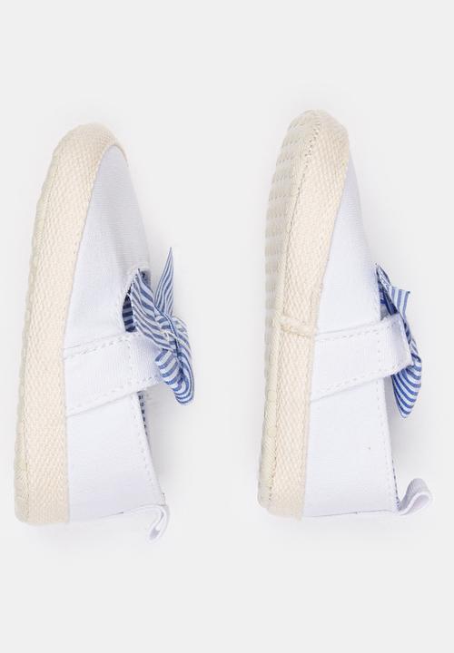 Pop Candy - Girls Espadrille Pump White