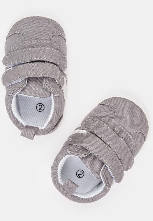 Pop Candy - Girls Canvas Sneakers Grey