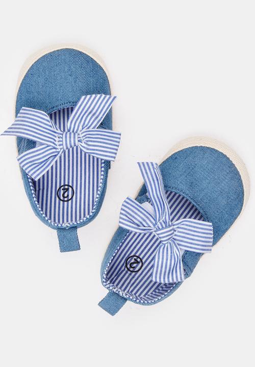 Pop Candy - Girls Espadrille Pump Blue