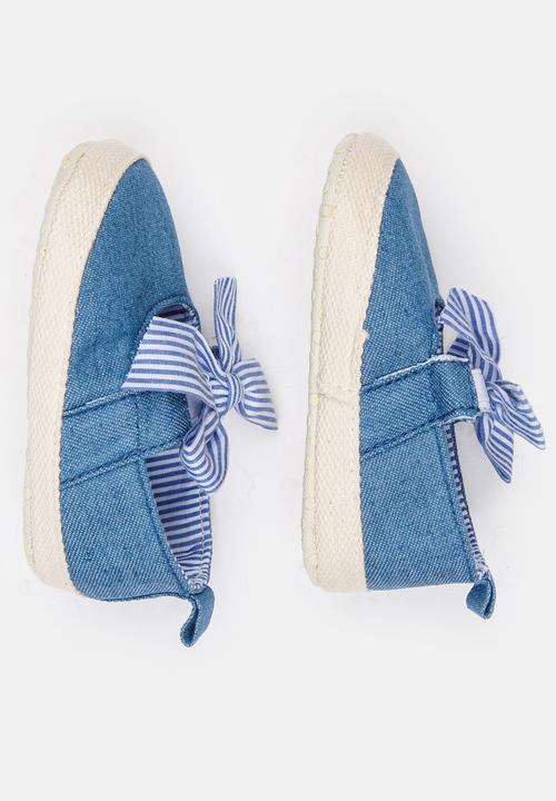 Pop Candy - Girls Espadrille Pump Blue