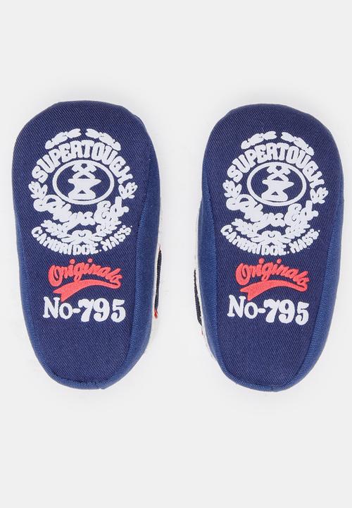 Pop Candy - Boys Boat Shoe Dark Blue