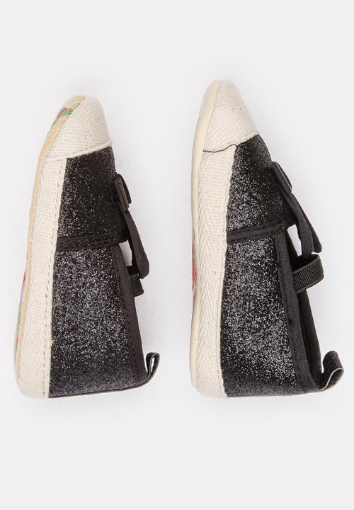 Pop Candy - Girls Bunny Ear Pumps Black