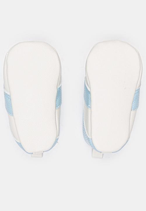 Pop Candy - Boys PU Sneaker Pale Blue