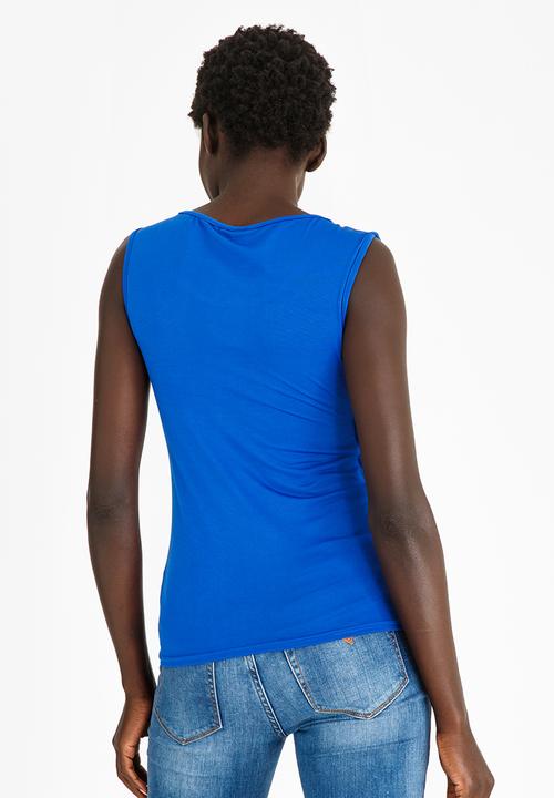 edit - Drape Wrap Over Top Cobalt