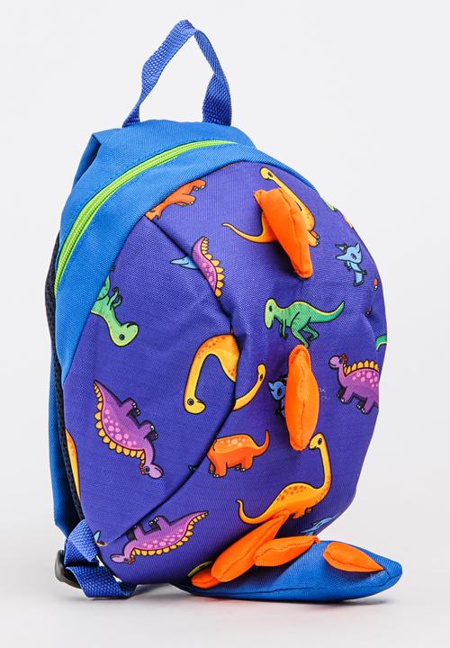 Pop Candy - Boys Dino Backpack Blue