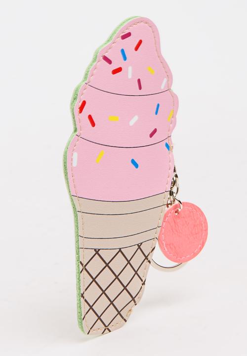 Pop Candy - Girls Ice-Cream Coin Purse Multi-colour
