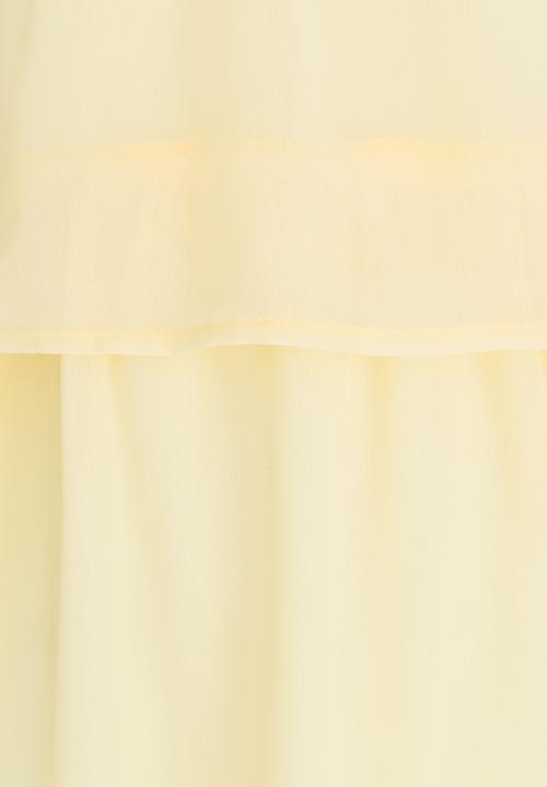 Rebel Republic - Chiffon Hi-Low Dress Yellow