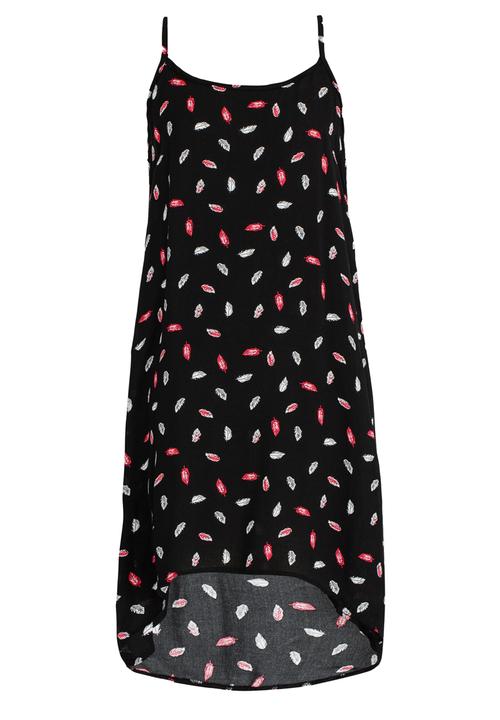 Rebel Republic - Hi-Low Woven Dress Black