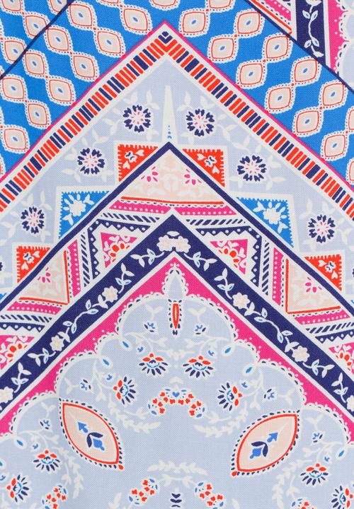 Rebel Republic - Hi-Low Woven Dress Multi-colour