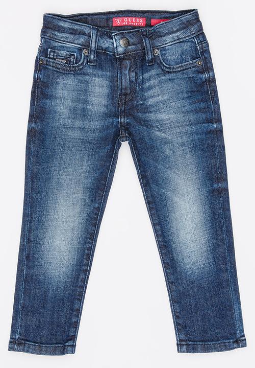 GUESS - Dark Norwood Skinny Jean Dark Blue