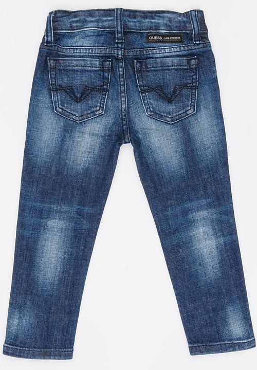 GUESS - Dark Norwood Skinny Jean Dark Blue