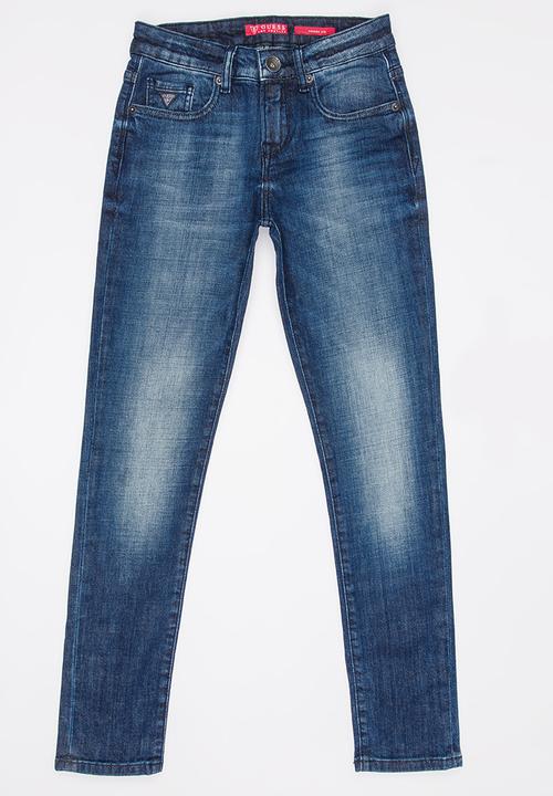 GUESS - Dark Norwood Skinny Jean Dark Blue