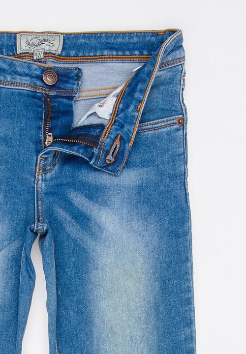 POLO - Girls Skinny Blue