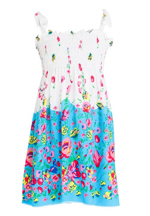 Pop Candy - Flower Printed Dress Multi-colour