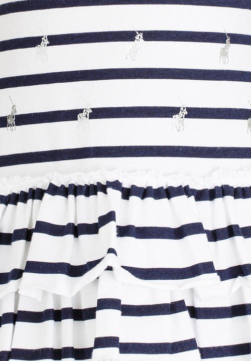 POLO - Alexis SS Printed Dress Navy