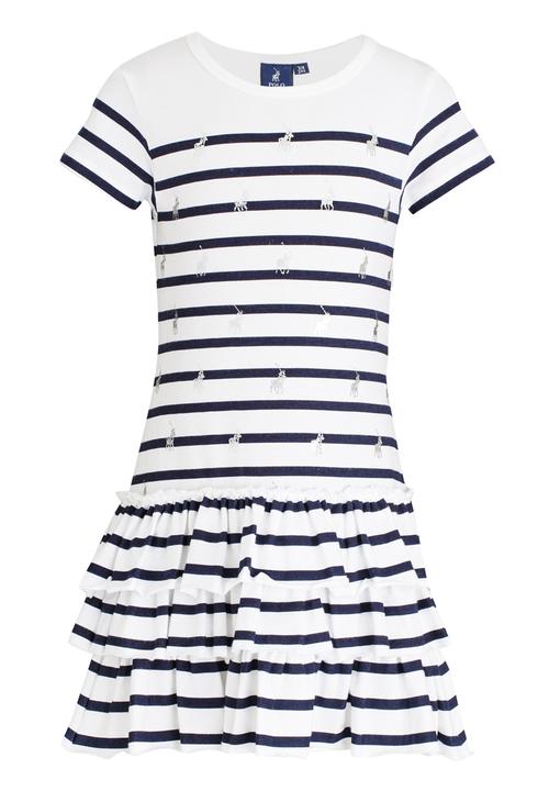 POLO - Alexis SS Printed Dress Navy