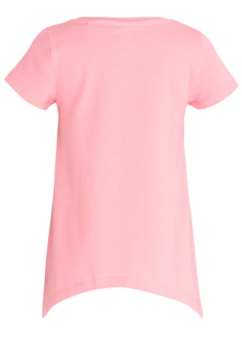 GUESS - Girls Tri Hearts Tee Mid Pink