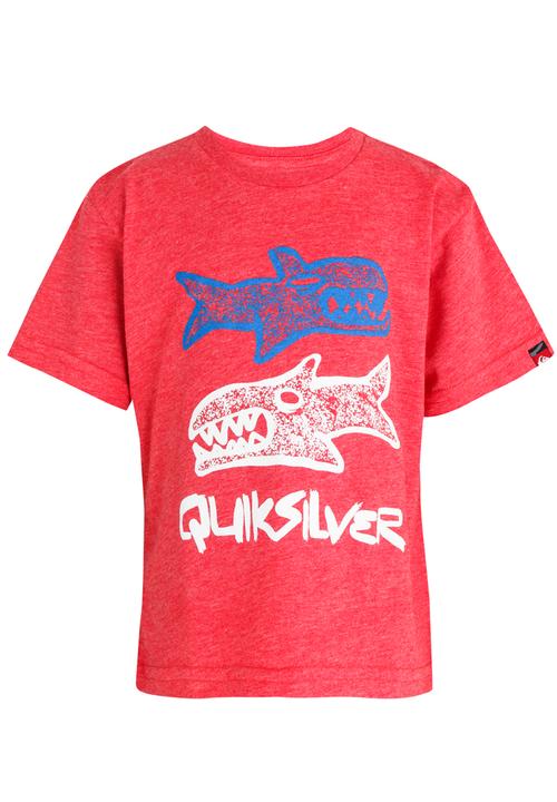 Quiksilver - Double Fish Toddlers Tee Red