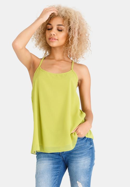 c(inch) - Easy Fit Cami Green