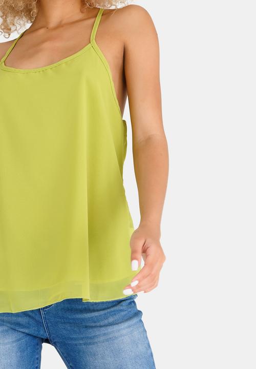 c(inch) - Easy Fit Cami Green