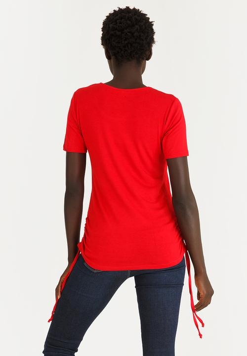 edit - Drawchord Tee Red
