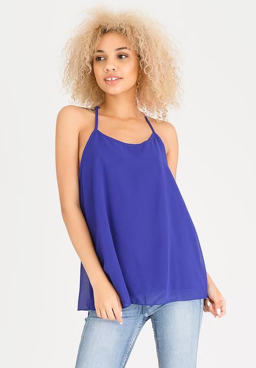 c(inch) - Easy Fit Cami Cobalt