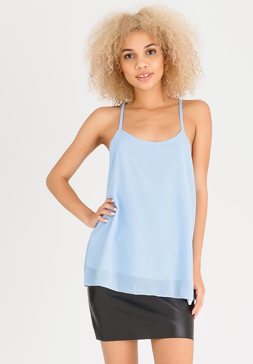 c(inch) - Easy Fit Cami Pale Blue