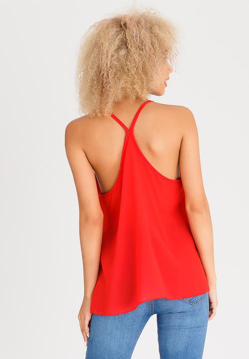 c(inch) - Easy Fit Cami Red