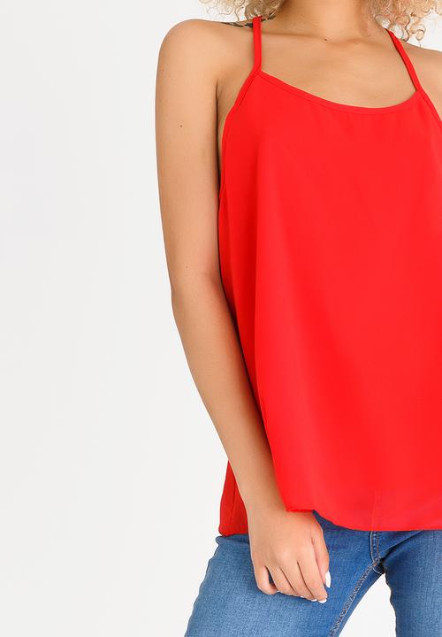 c(inch) - Easy Fit Cami Red