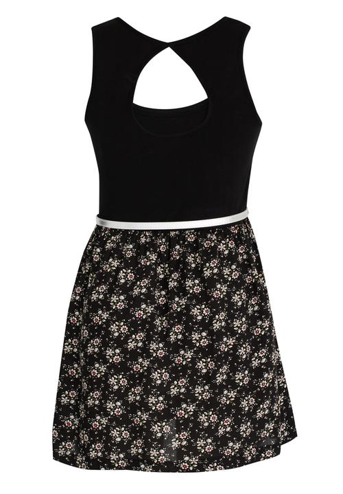 Rebel Republic - Combo Dress Black